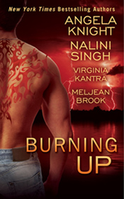 burning up